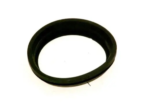 Schwarze Dichtung aus EPDM-Material mit ovalem Querschnitt, geeignet für verschiedene Anwendungen, hergestellt von Bosch.